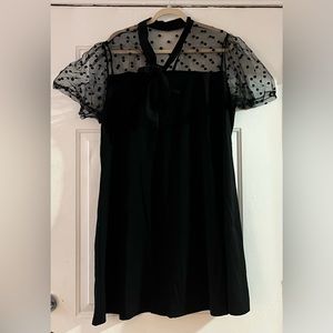 Skater Dress with Bow